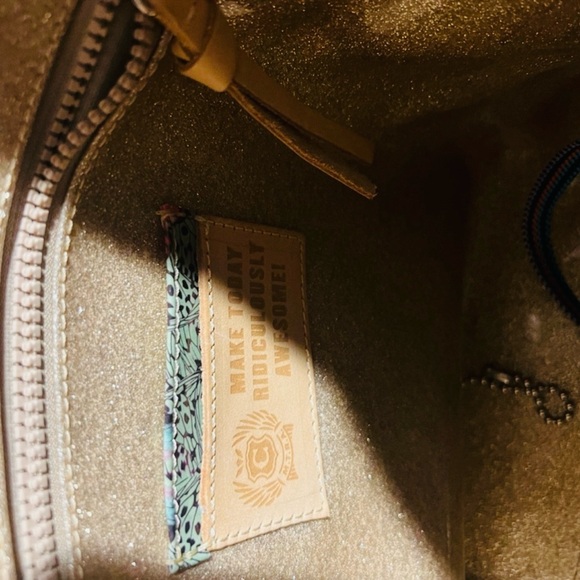 Consuela Vibrant Pink and Black Leopard Tote - Picture 6 of 8